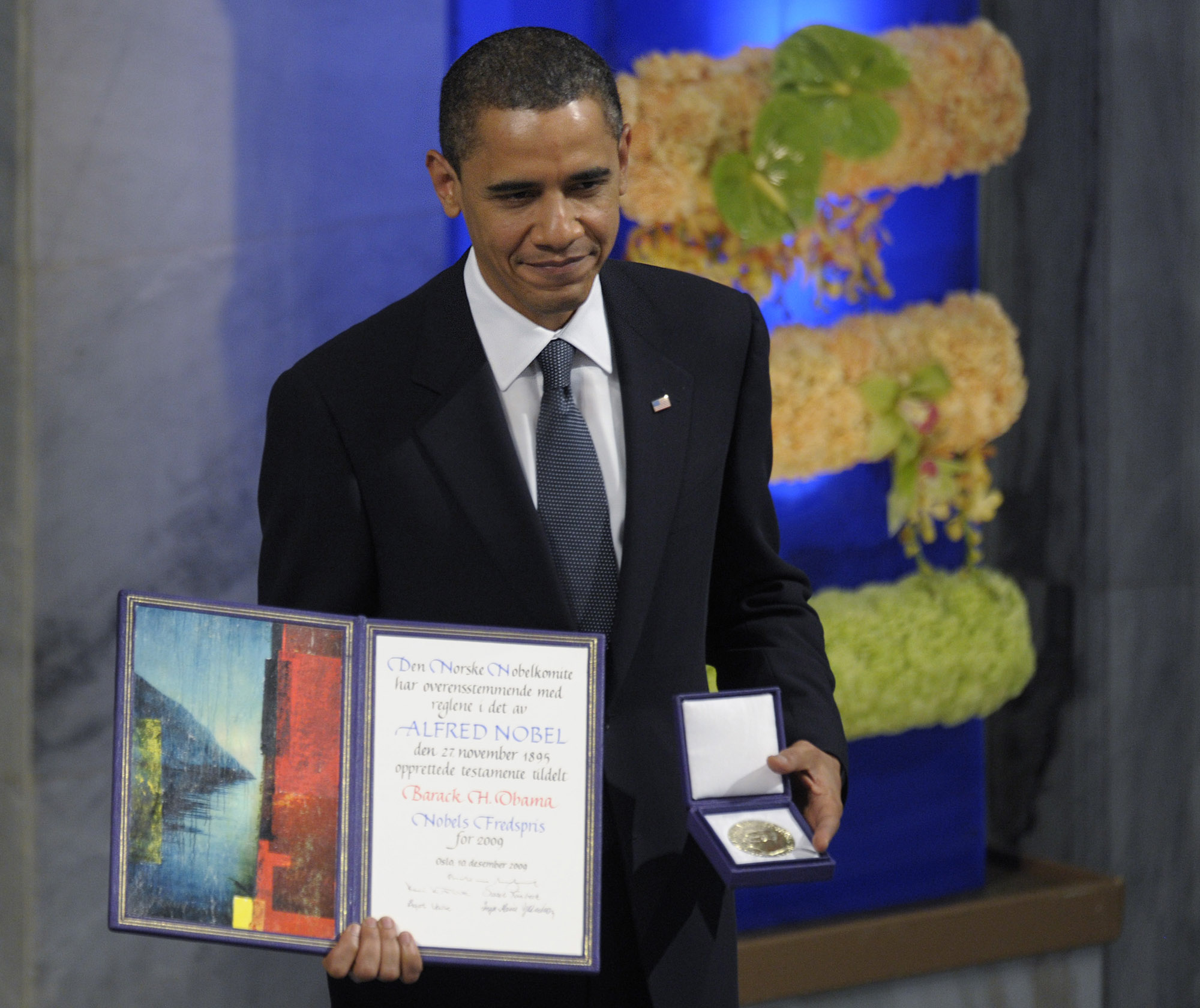 Obama Premio Nobel De La Paz Wikipedia